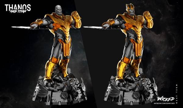 3D Printed Resin Sculptures - Unfinished 1