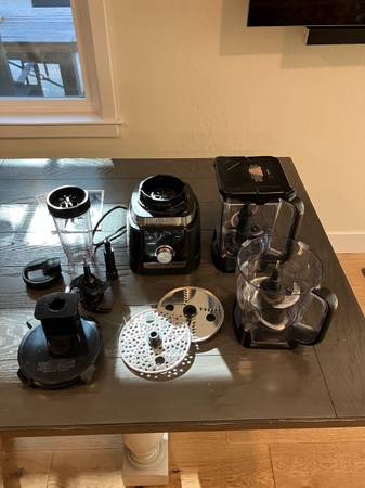 Ninja Deluxe Food Processor System blender 1