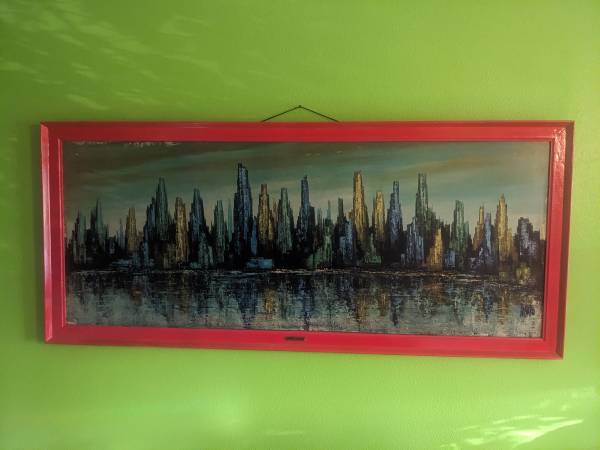 MCM Cityscape Painting 1
