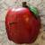 SOLD! - Large Apple Shaped Clock 2 thumbnail