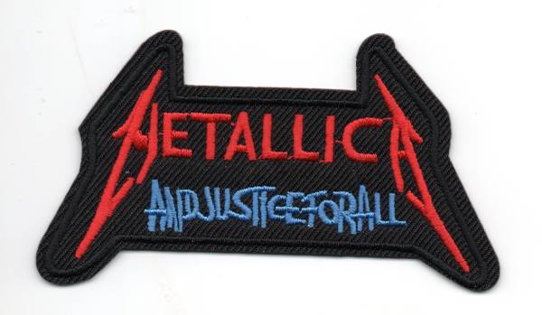 Patch Patche METALLICA Écusson Metal Music Hetfield ROCK JUSTICE Ameri 1