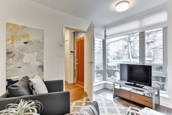 1 Bed, Located in Vancouver, Secure bicycle storage rooms 1