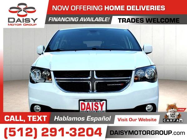 2019 Dodge Grand Caravan SXT Wagon ¡solo por $250/mes! - $13,999 (DAISY MOTOR GROUP)63621898795779121