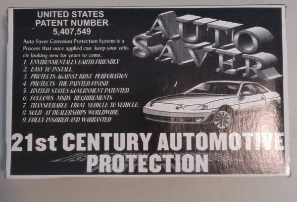 Auto Corrosion Protection 1