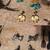 LOT OF JEWELRY PINS EARRINGS BONGO RING ELEPHANT DOG PANDA BEAR PTA 4 thumbnail