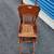 Victorian Tiger Oak Cane Convertible Mechanical High Chair Stroller 13 thumbnail