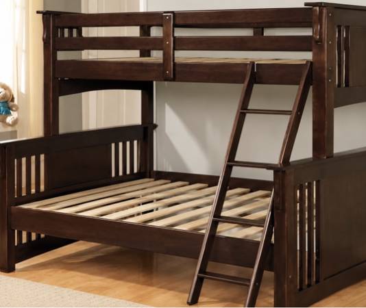 ••••Twin-Full Bunk Bed Frame •••• 1