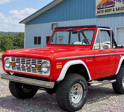 1973 *Ford* *Bronco Red 1