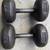 VINTAGE  SOLID USA STEEL DUMBBELLS & WEIGHTS 3 thumbnail