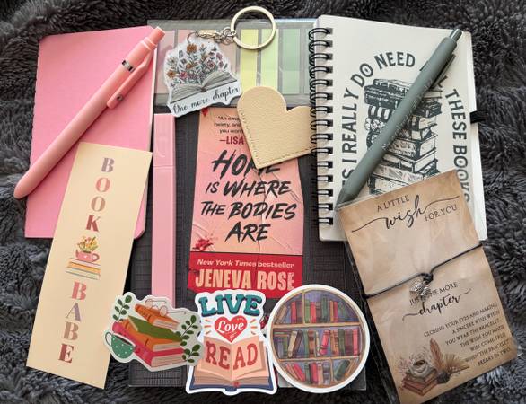 Ultimate Book Lover’s Gift Bundle - Featuring Jeneva Rose & Stationery 1