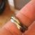 14K Yellow, Rose and White Gold 3 Bands (Size 4-5) Linked Together 12 thumbnail