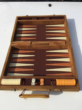 Vintage Backgammon Set 1