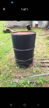 FREE! 55 Gallon Drum of Used Motor Oil FREE!!! 1