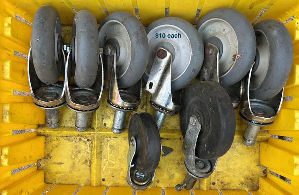 Used 5" Caster Wheels 1