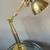 Vintage Gold Brass Task Lamp – Swivel & Adjustable with Built-In Cubby 3 thumbnail