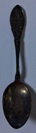 Antique Sterling Ottawa Parliament Buildings Souvenir Spoon 1
