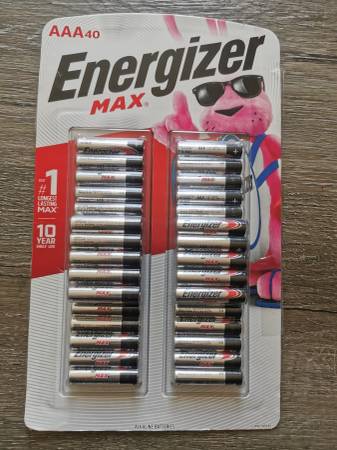 Energizer Max AAA Battery 40 Pack 1