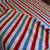 Red, White, & Blue Striped Afghan Blanket, Double Bed, Washable 7 thumbnail