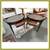 R&y Augousti Black Shagreen Side Tables, Pair 2 thumbnail