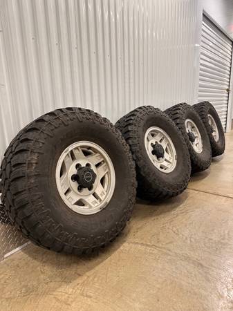 15” rims on 33s 95% tread 1