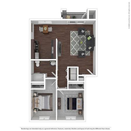 $1,558 / 2br - 856ft2 - Refrigerador, Casa Club, Ubicación Conveniente, Garajes Disponibles (Bend)63839292931329120