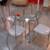 DINING GLASS TABLE SET, MODERN DESIGN (Brand New) 2 thumbnail