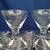 8 Etched Crystal Glass stemware 1 thumbnail