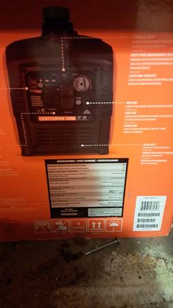 Craftsman generator New 1