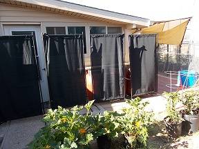 4 paneles de tela negra, úsalos para sesiones fotográficas o sombra - $20 (RIO RANCHO)63471400618627122