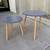 BRAND NEW coffee tables 2pcs set end tables gray color 1 thumbnail