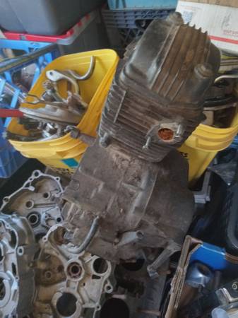 Honda XR80 Engine Motor piston stuck 1