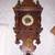 ANTIQUE GRANDMOTHER WALL CLOCK BAVARIAN HUNTING LODGE 2 thumbnail