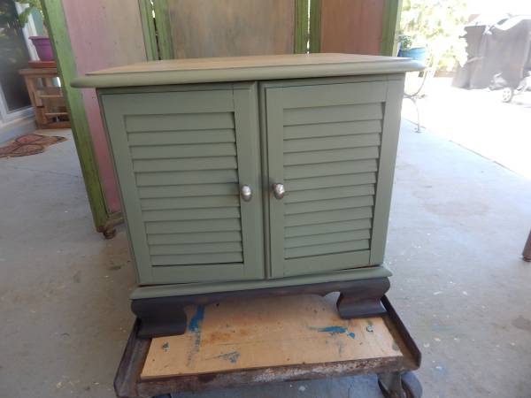 Vintage cabinet, solid maple 1
