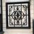 Black Floral Hanging Iron Frame Patio Garden Wall Art 1 thumbnail