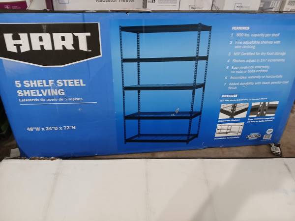 Used Shelving ,estantes de metal — $120 in Mcallen / Edinburg