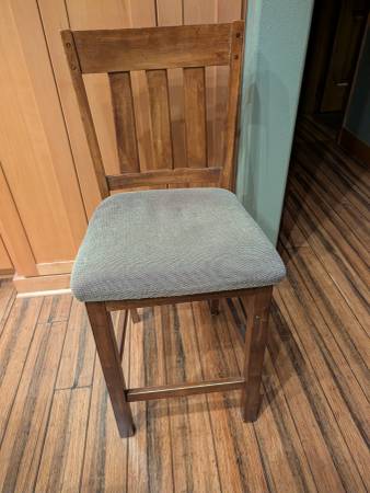 2 counter height chairs 1