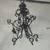 Large Wrought Iron Scroll Chandelier — 6-Light, Oil-Rubbed Bronze 2 thumbnail