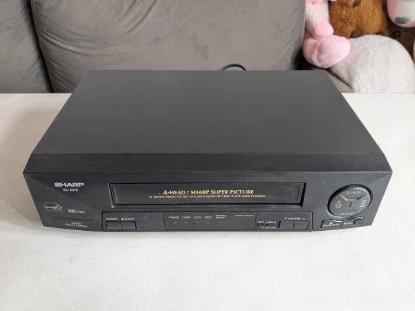 Excellent Sharp VC-A410 4-Head VCR Video Cassette Recorder 1