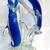 10 inch glass statue of two blue dolphins 11 thumbnail