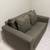 Dark Brown Fabric Sleeper Sofa 4 thumbnail