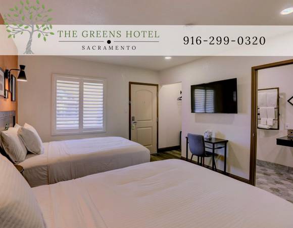 $399 / 1br - All-Inclusive Weekly Rates - WiFi, CableTV, Parking, Coffee, Calls (South Sacramento)63961335493378120
