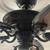 52" Hunter Ceiling fan with light kit 5 thumbnail