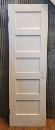 Vintage 5 Panel Interior Door 24" x 77 1/2" GS00822 1