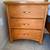 Solid wood king size bed with 2 night stands and 6 drawer dresser 6 thumbnail