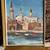 Vintage Oil Painting Boats Temples 1 thumbnail