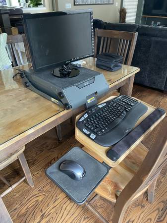 Sit or Stand Computer Workstation 1