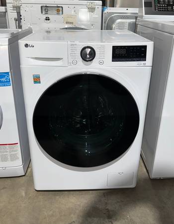LG 24" Front Load Smart Washer WM1455HWA 1