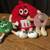 M&M'S TOYS & PLUSH LOT MINI SWARMEES PLUSH LISA LILAC GREEN LARGE RED 2 thumbnail