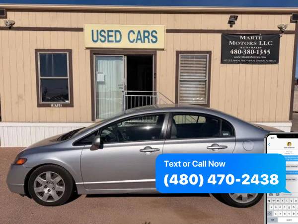 2008 Honda Civic LX Sedan 4D UNDER MARKET VALUE CLEAN TITLES 1