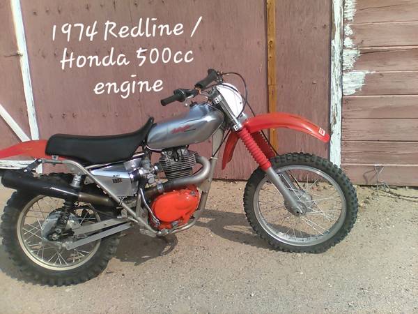 1974 Red Line Frame with Honda 500 CC engine 1